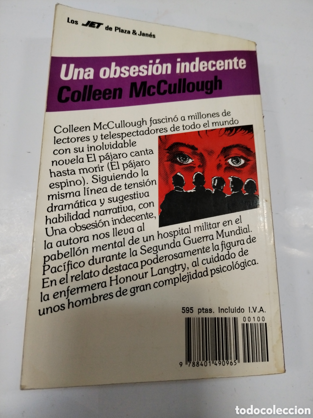 Libros: Una obsesion indecente - Colleen McCullough - Foto 2