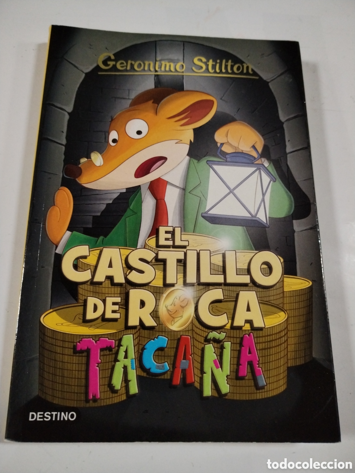 Libros: GS 4 :EL CASTILLO DE ROCA TACA&Ntilde;A GERONIMO STILTON 4. CL* - Foto 1