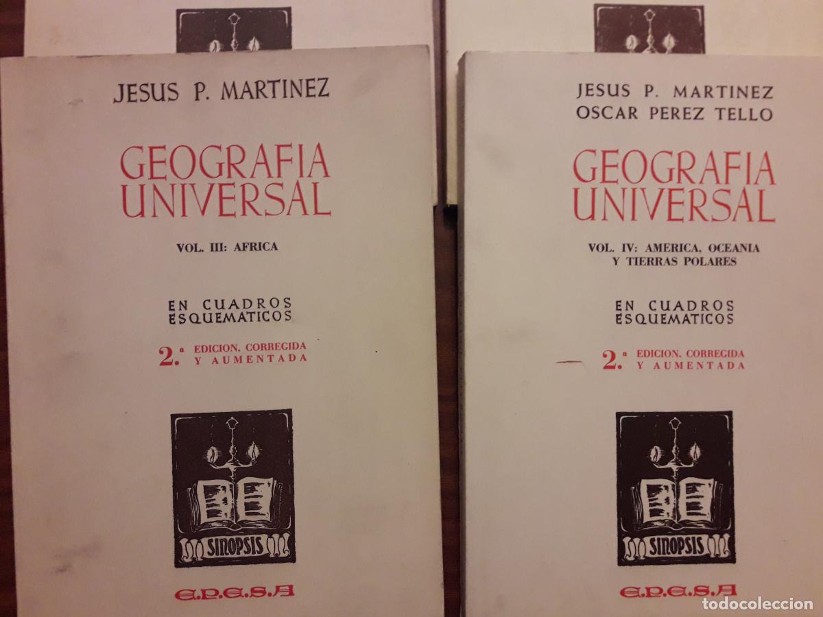Libros: Geograf&iacute;a Universal, completa 4 tomos - EPESA 1969 - Foto 3