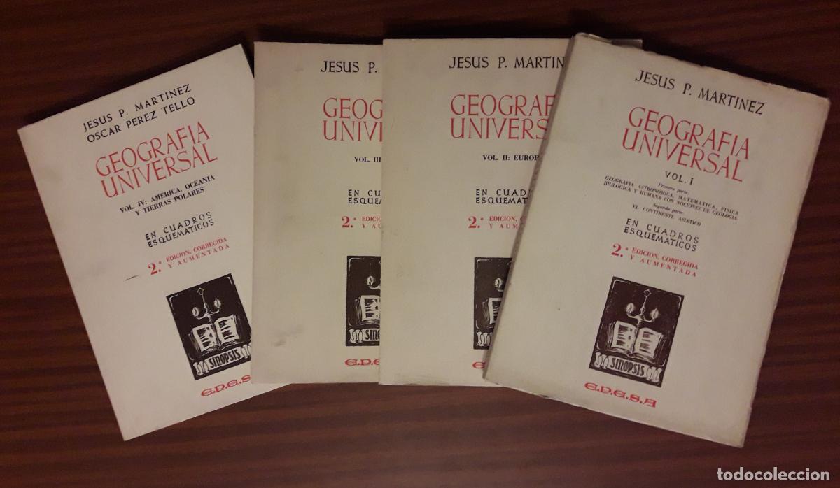 Libros: Geograf&iacute;a Universal, completa 4 tomos - EPESA 1969 - Foto 1