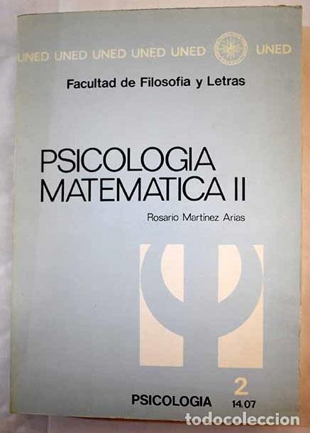 Libros: Psicolog&iacute;a matem&aacute;tica II.- Mart&iacute;nez Arias, Rosario - Foto 1