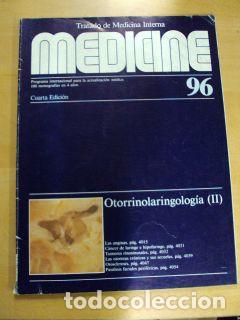 Libros: MEDICINE N&uacute;m. 96. OTORRINOLARINGOLOG&Iacute;A (II) - Foto 1