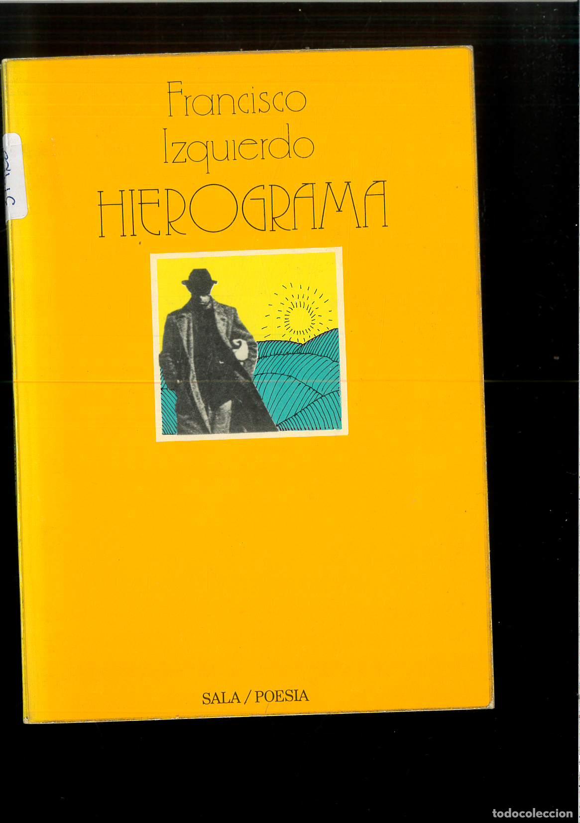 Libros: Hierograma - Izquierdo, Francisco - Foto 1