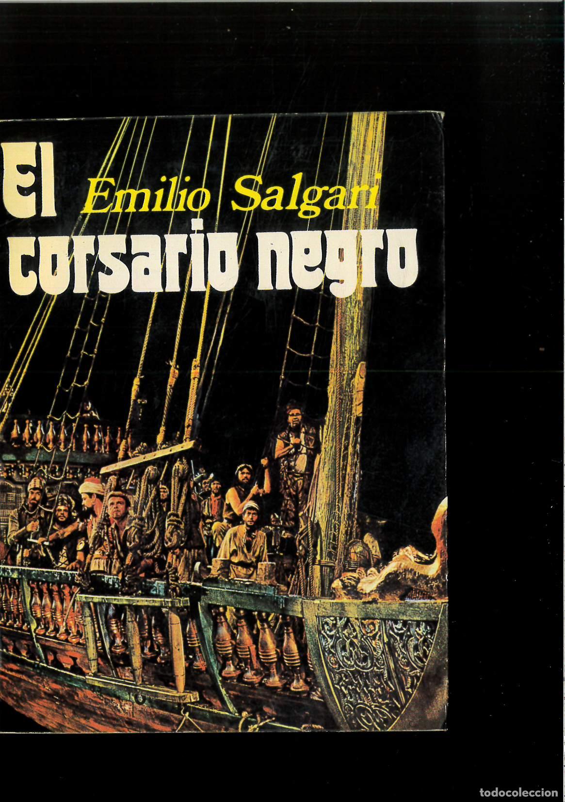 Libros: EL CORSARIO NEGRO - EMILIO SALGARI - Foto 1