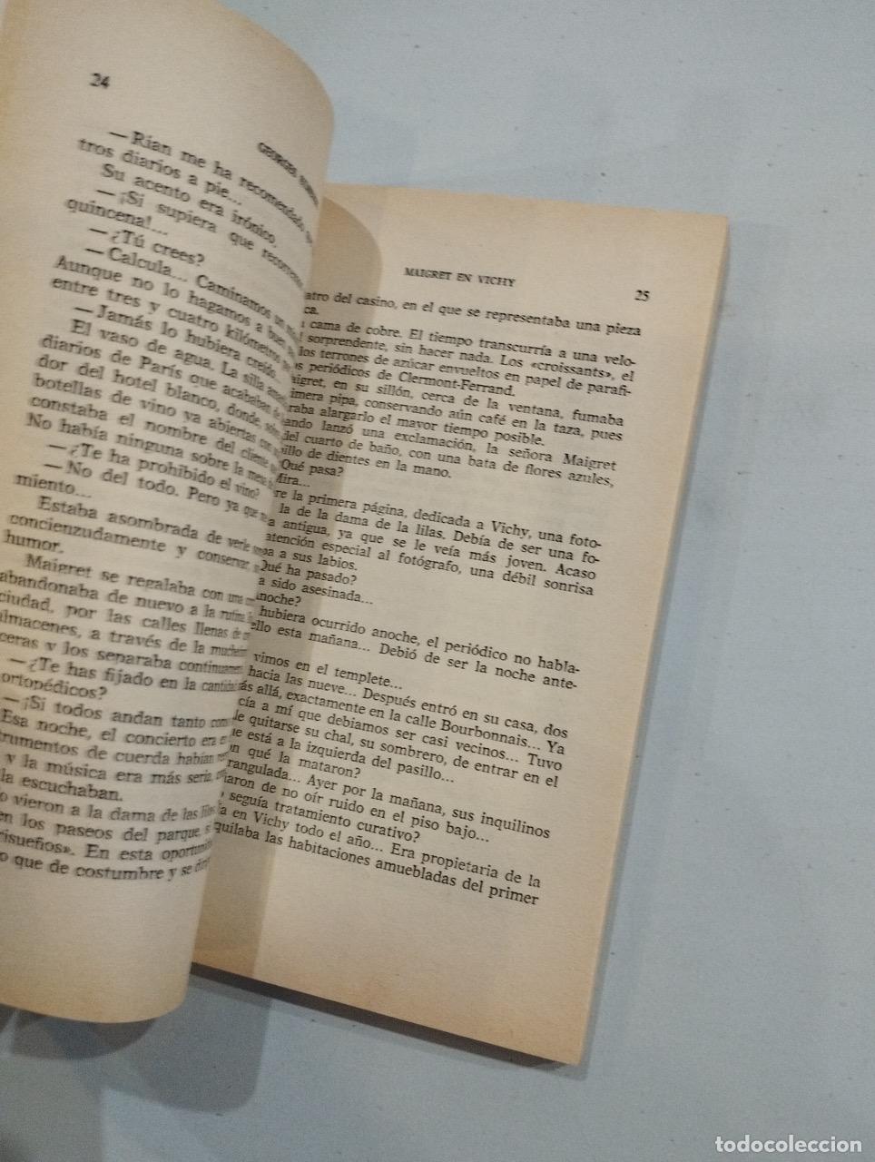 Libros: Georges Simenon - Maigret en Vichy - Foto 2