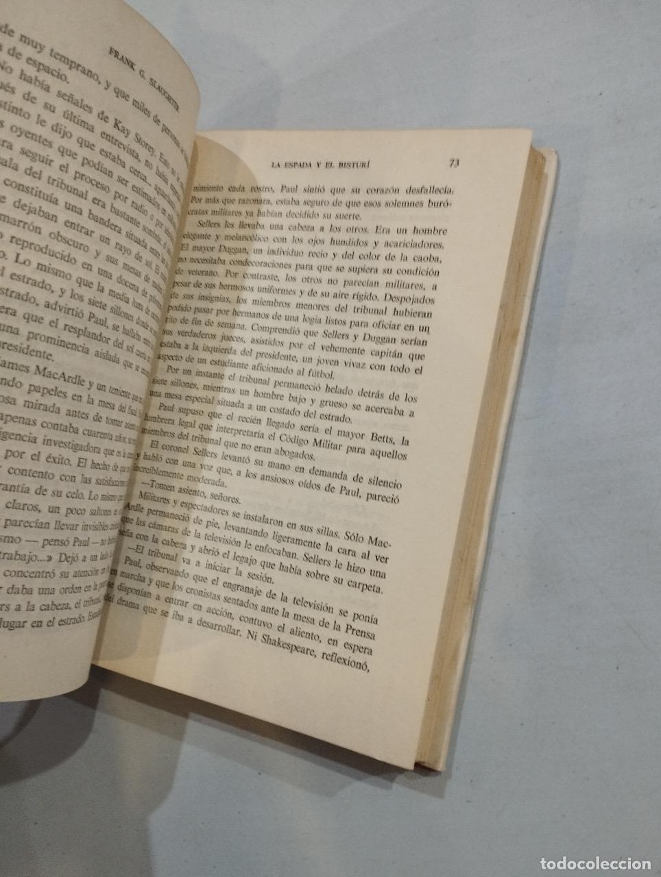 Libros: Frank G. Slaughter - La espada y el bistur&iacute; - Foto 2