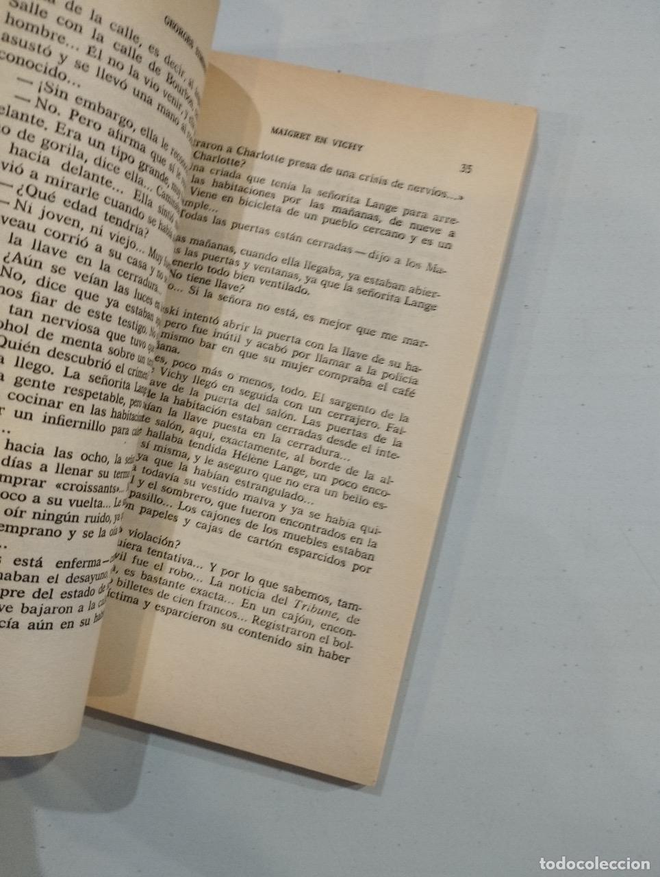 Libros: Georges Simenon - Maigret en Vichy - Foto 2