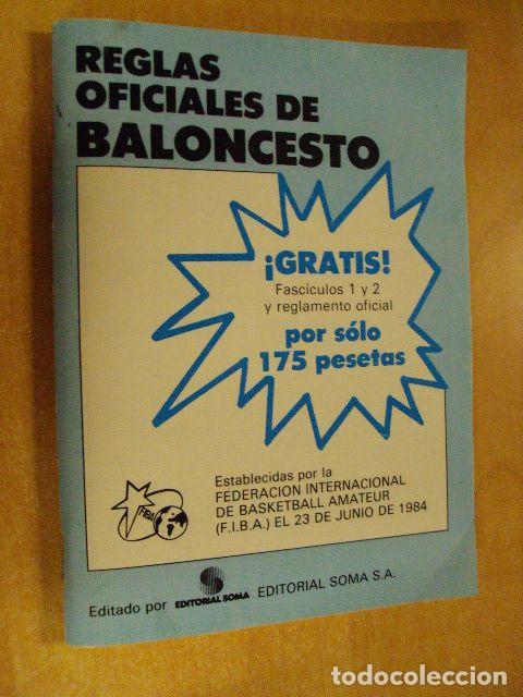 Libros: REGLAS OFICIALES DE BALONCESTO - Foto 1