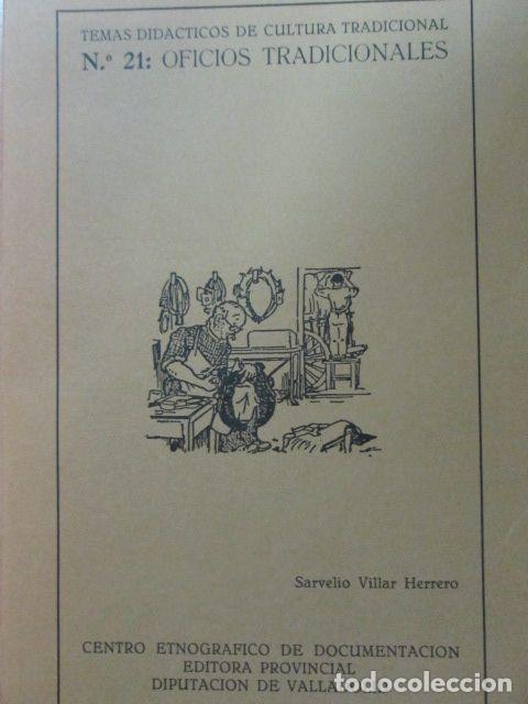 Libros: OFICIOS TRADIICONALES - SARVELIO VILLAR HERRERO - Foto 1