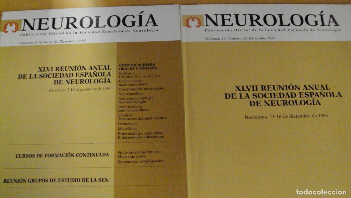 Libros: NEUROLOG&Iacute;A. Vol 9 (10) Vol 10 (10) - Foto 1