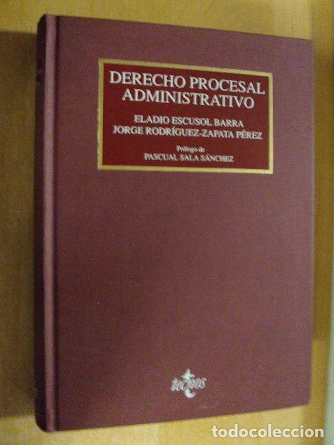 Libros: DERECHO PROCESAL ADMINISTRATIVO - PASCUAL SALA S&Aacute;NCHEZ - Foto 1
