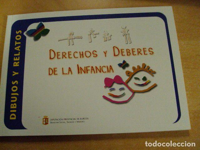 Libros: DERECHOS Y DEBERES DE LA INFANCIA. DIBUJOS Y RELATOS - Foto 1
