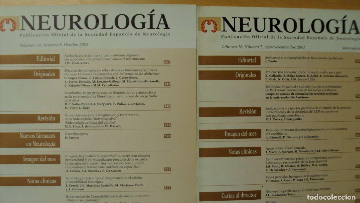 Libros: NEUROLOG&Iacute;A. Vol 26 (7) (8) - Foto 1