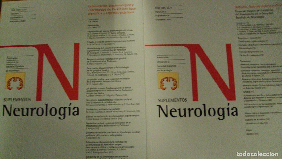 Libros: NEUROLOG&Iacute;A. Vol 3 SUPLEMENTOS (5) (6) - Foto 1