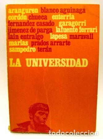 Libros: LA UNIVERSIDAD - VARIOS AUTORES - Foto 1