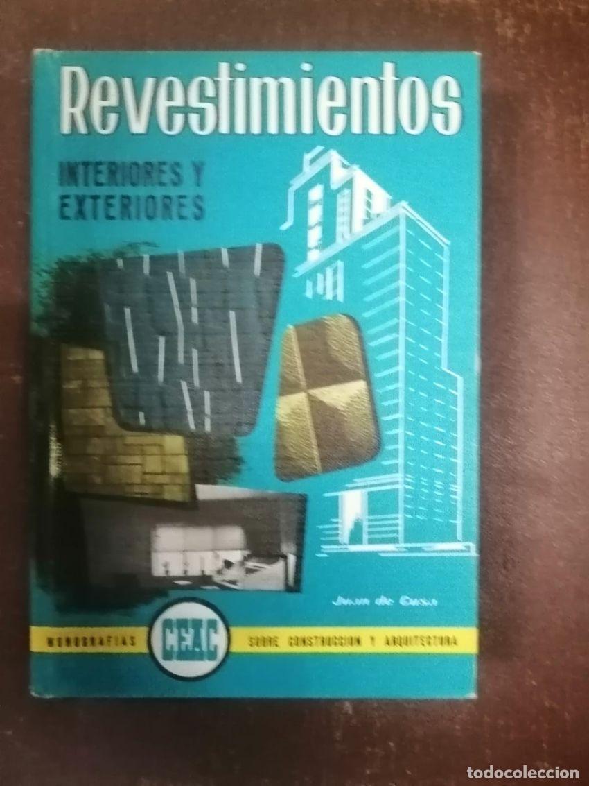 Libros: REVESTIMIENTOS, Interiores y Exteriores - JUAN DE CUSA - Foto 1