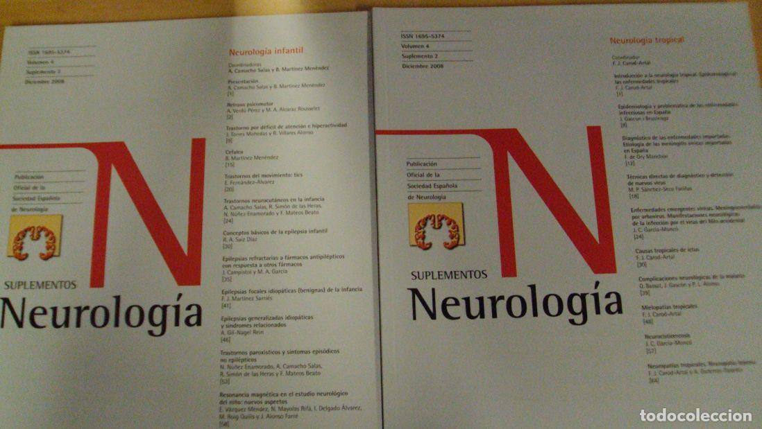 Libros: NEUROLOG&Iacute;A. Vol 4 SUPLEMENTOS (3) (2) - Foto 1