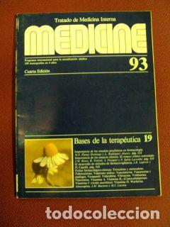 Libros: MEDICINE N&uacute;m. 93. BASES DE LA TERAP&Eacute;UTIVA (19) - Foto 1