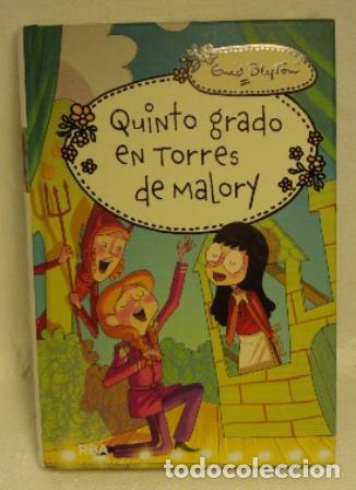 Libros: QUINTO GRADO EN TORRES DE MALORY - ENID BLYTON - Foto 1