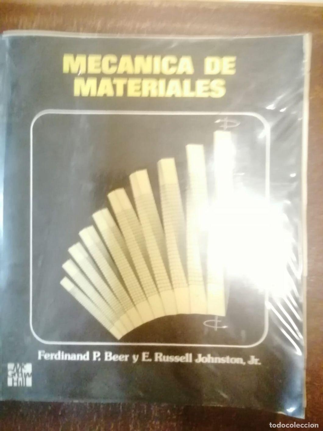 Libros: MEC&Aacute;NICA DE MATERIALES - FERDINAND P. BEER, E. RUSSELL JOHNSTON - Foto 1