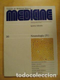Libros: MEDICINE N&uacute;m. 30. NEUMOLOG&Iacute;A (IV) - Foto 1