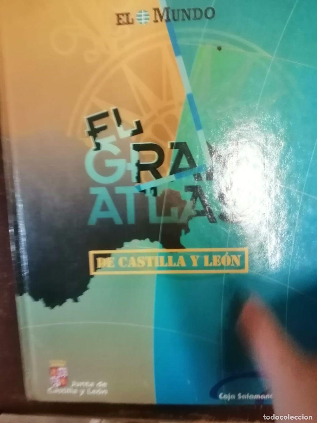 Libros: EL GRAN ATLAS DE CASTILLA Y LE&Oacute;N - VARIOS AUTORES - Foto 1
