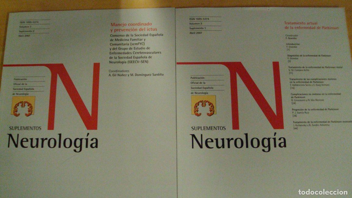 Libros: NEUROLOG&Iacute;A. Vol 3 SUPLEMENTOS (1) (2) - Foto 1