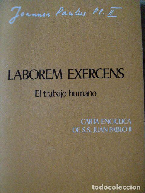 Libros: LABOREM EXERCENS - JUAN PABLO II - Foto 1