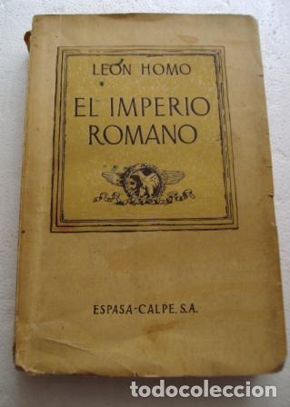 Libros: EL IMPERIO ROMANO - LEON HOMO - Foto 1