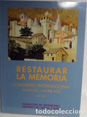 Libros: RESTAURAR LA MEMORIA - VARIOS AUTORES - Foto 1