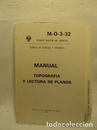 Libros: MANUAL TOPOGRAFIA Y LECTURA DE PLANOS - SIN AUTOR - Foto 1
