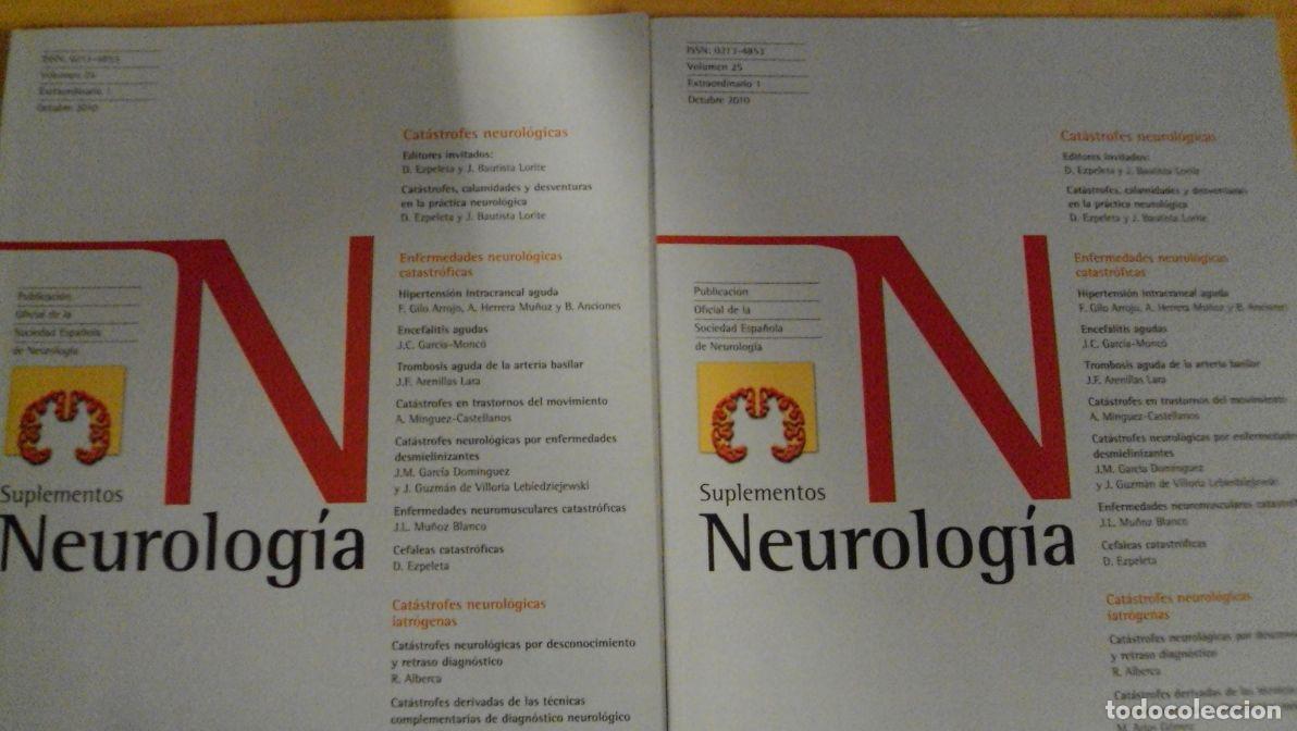 Libros: NEUROLOG&Iacute;A. Vol 25 SUPLEMENTOS (1) (1) - Foto 1