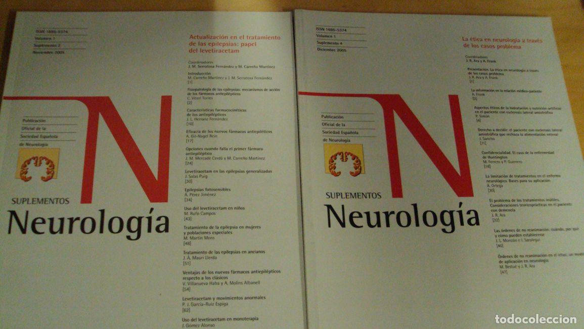 Libros: NEUROLOG&Iacute;A. Vol 1 SUPLEMENTOS (2) (4) - Foto 1