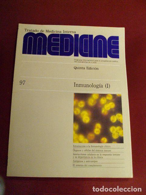Libros: MEDICINE Num. 97. INMUNOLOG&Iacute;A (I) - Foto 1