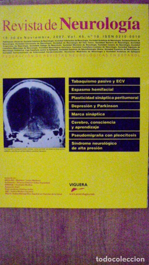 Libros: REVISTA DE NEUROLOG&Iacute;A Vol. 45 N&uacute;m. 10 - Foto 1