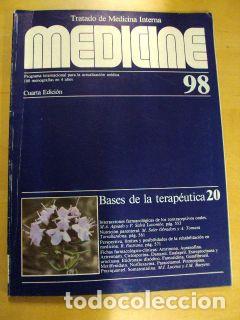 Libros: MEDICINE N&uacute;m. 98. BASE DELA TERAP&Eacute;UTICA (20) - Foto 1