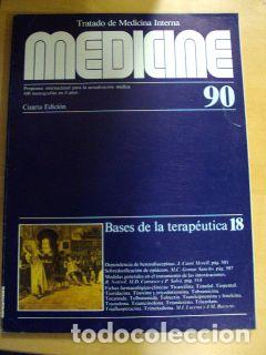 Libros: MEDICINE N&uacute;m. 90. BASES DE LA TERAP&Eacute;UTICA (18) - Foto 1