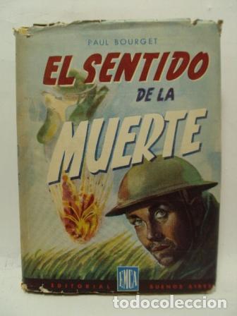 Libros: EL SENTIDO DE LA MUERTE - PAUL BOURGET - Foto 1