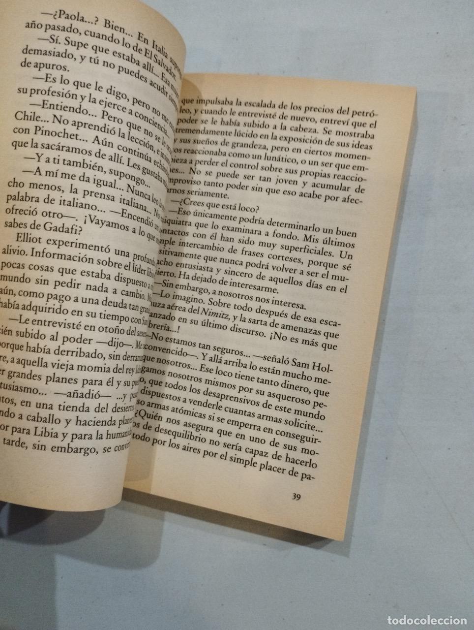Libros: Alberto V&aacute;zquez-Figueroa - Matar a Gadafi - Foto 3
