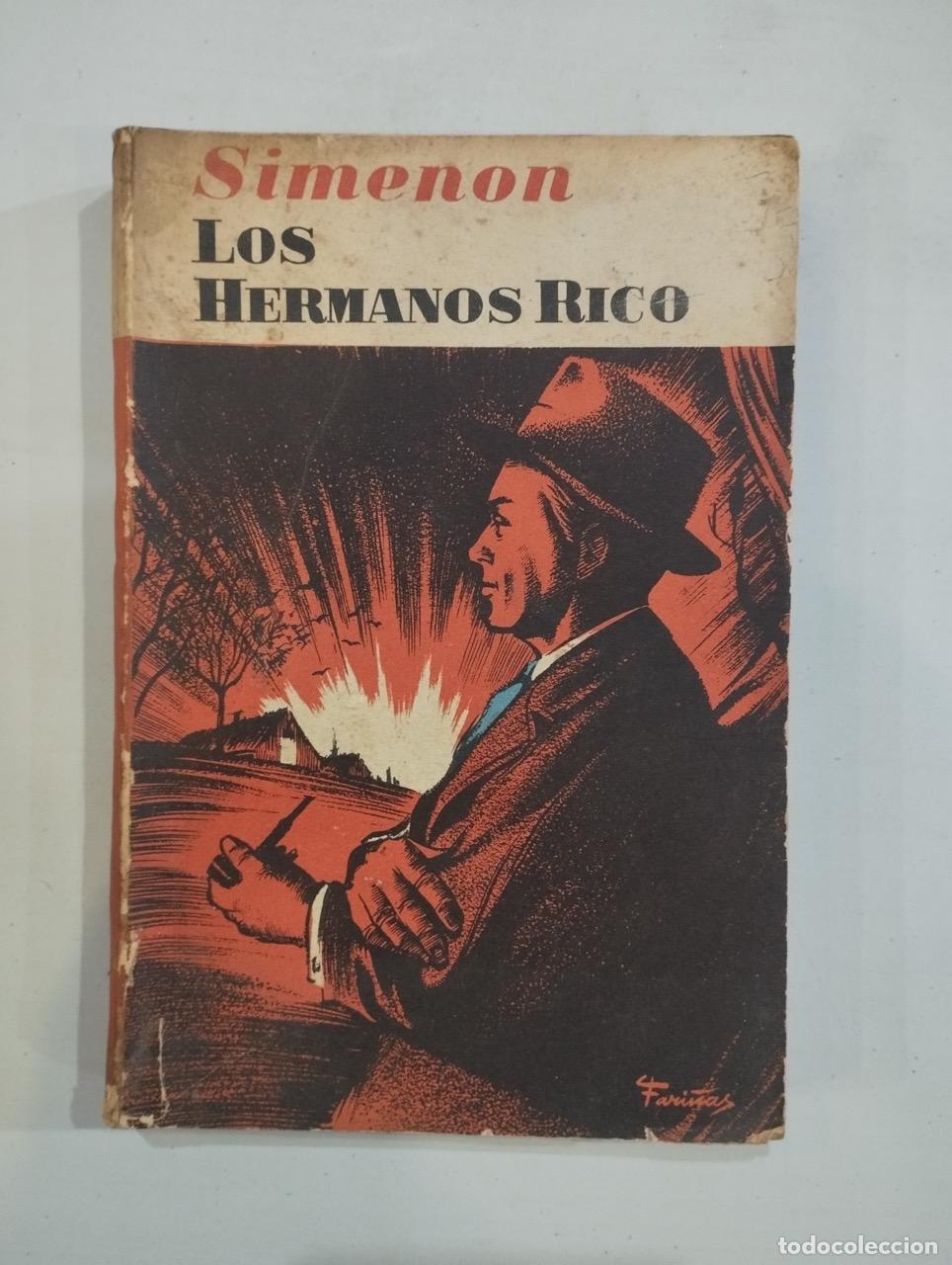 Libros: Simenon - Los hermanos Rico - Foto 1