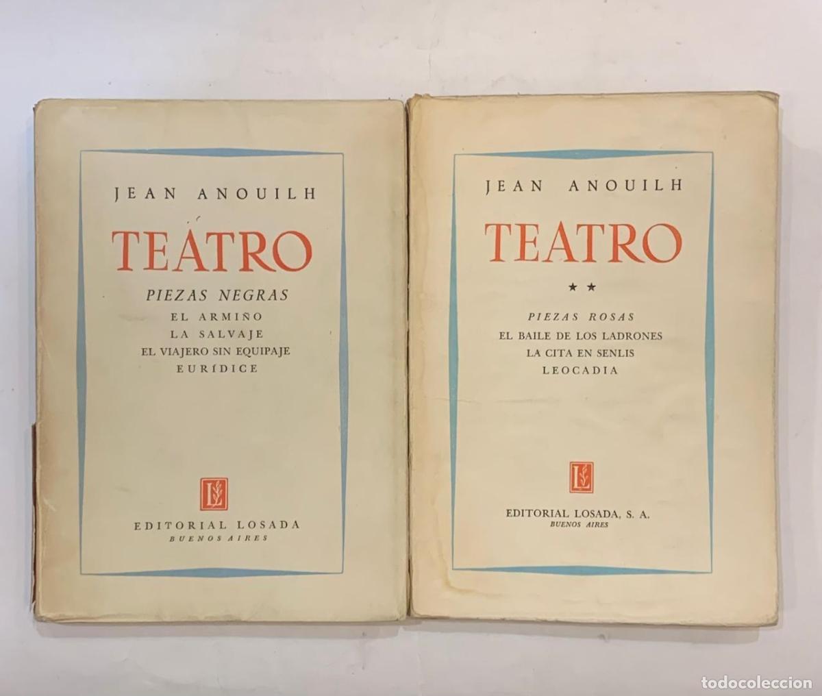 Libros: ANOUILH, Jean. - Teatro (2 vols.) - Foto 1
