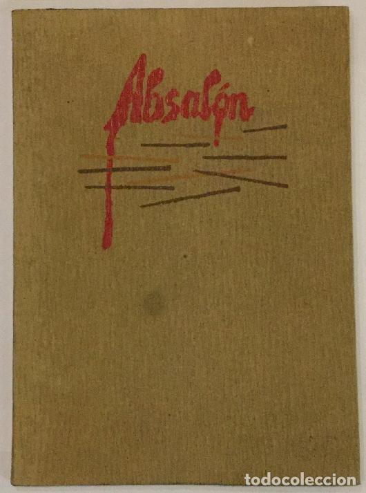 Libros: CALDER&Oacute;N DE LA BARCA, Pedro. - Absal&oacute;n. - Foto 1