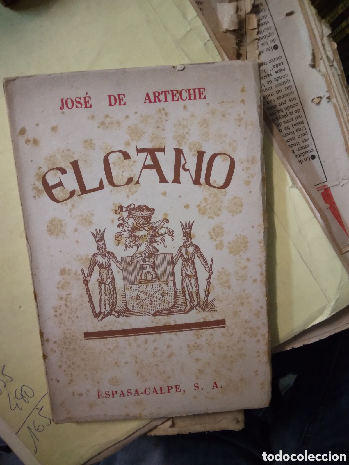 Libros: Jose de Arteche, Elcano, Espasa Calpe - Foto 1