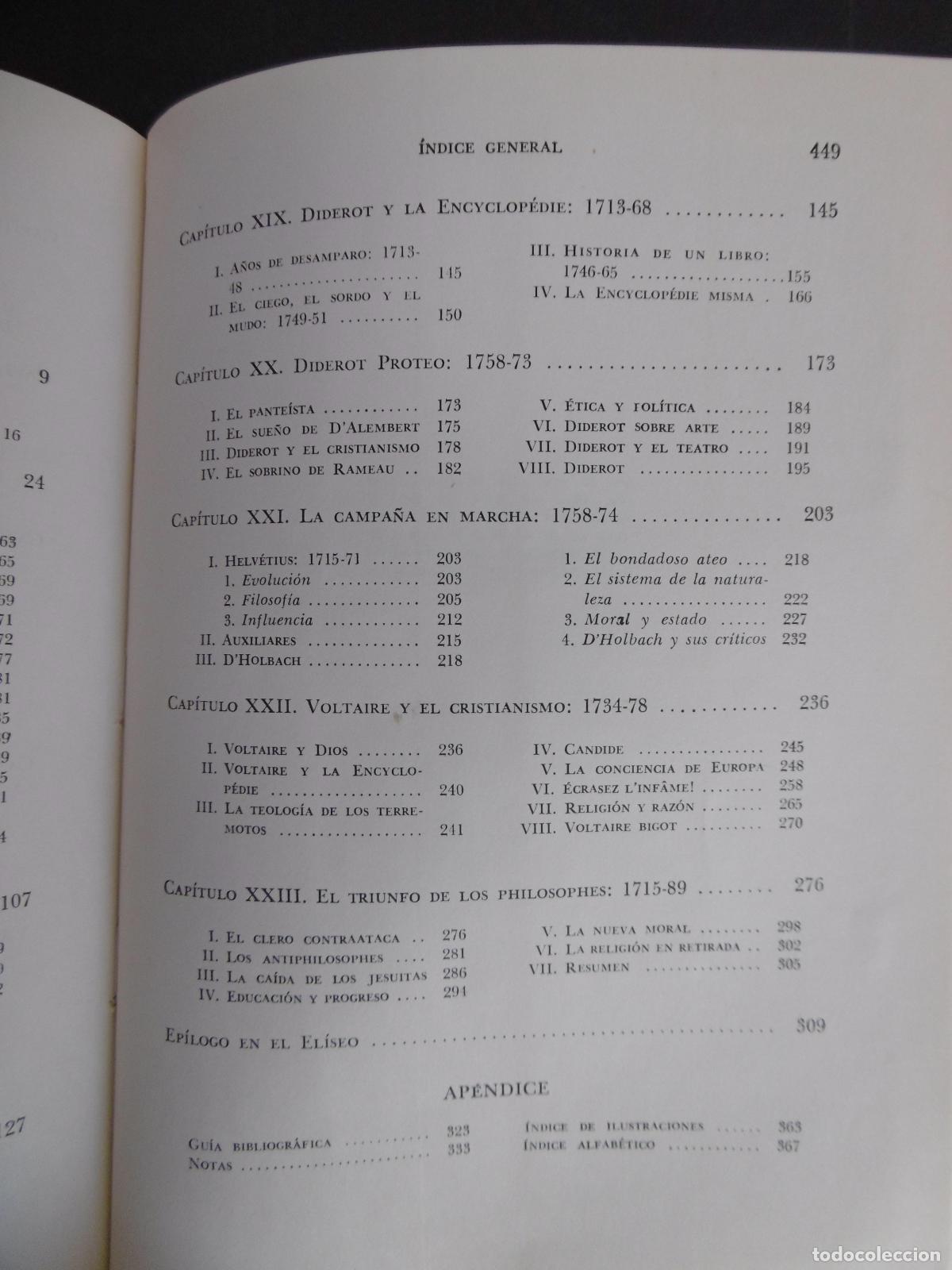 Libros: LA EDAD DE VOLTAIRE. - DURANT, WILL; DURANT, ARIEL. - Foto 8