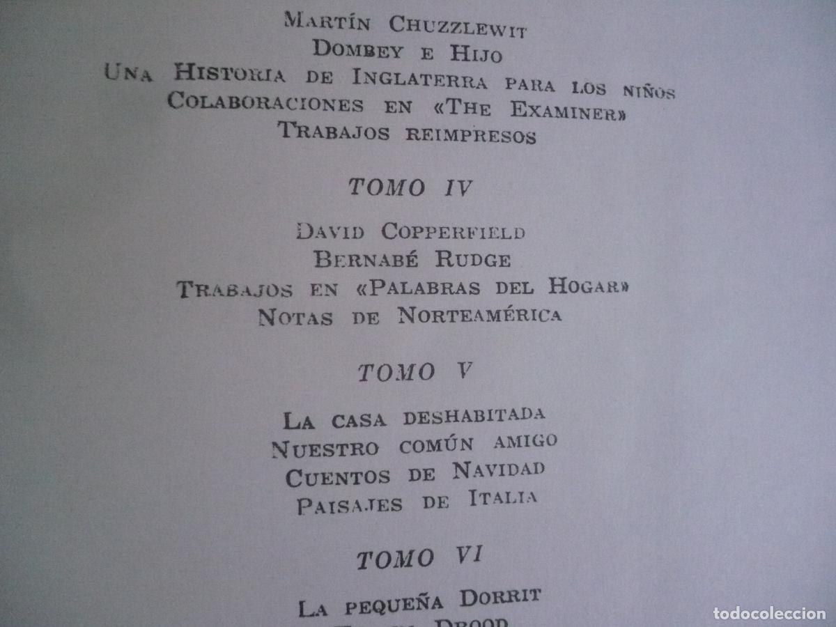 Libros: OBRAS COMPLETAS. Tomo IV. - DICKENS, CHARLES. - Foto 2