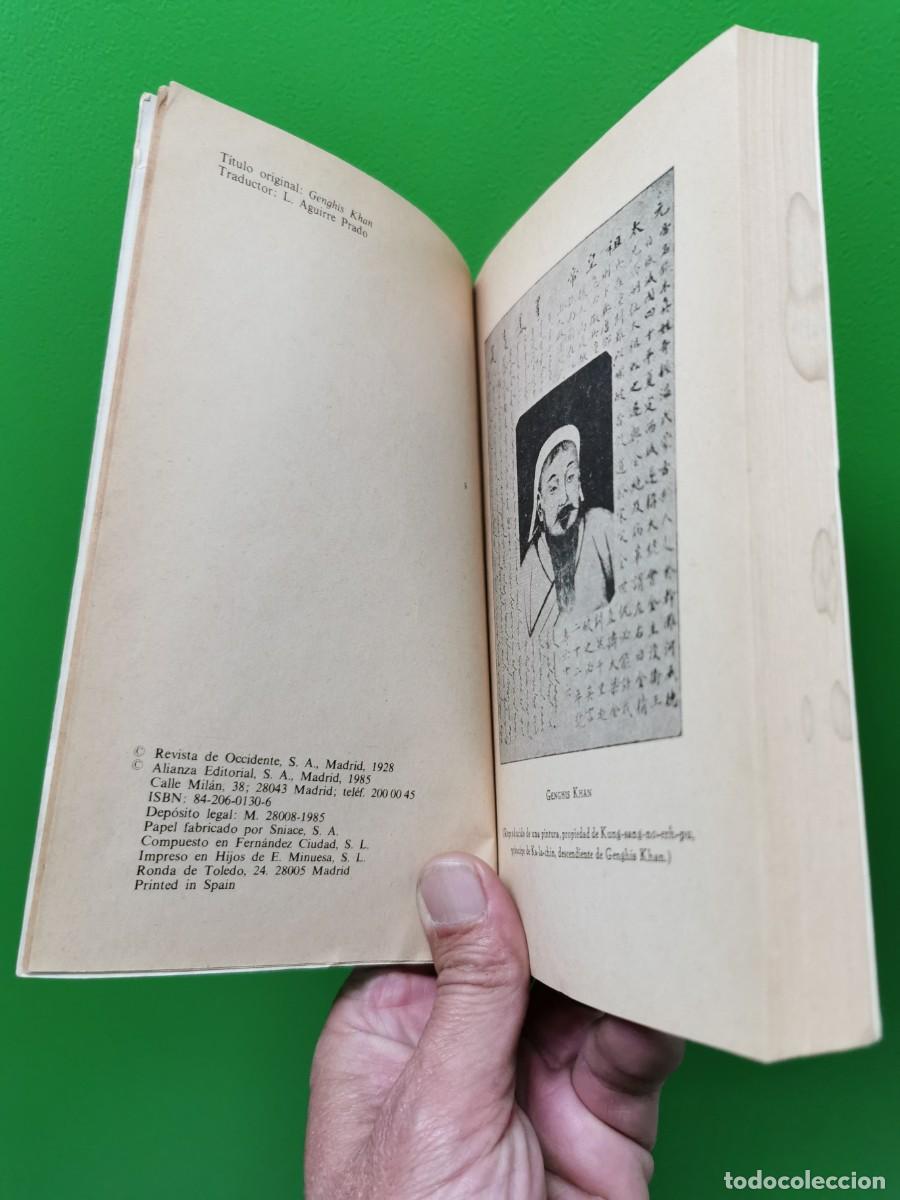 Libros: GENGHIS KHAN. LAMB, HAROLD. EDITORIAL ALIANZA. - Foto 3