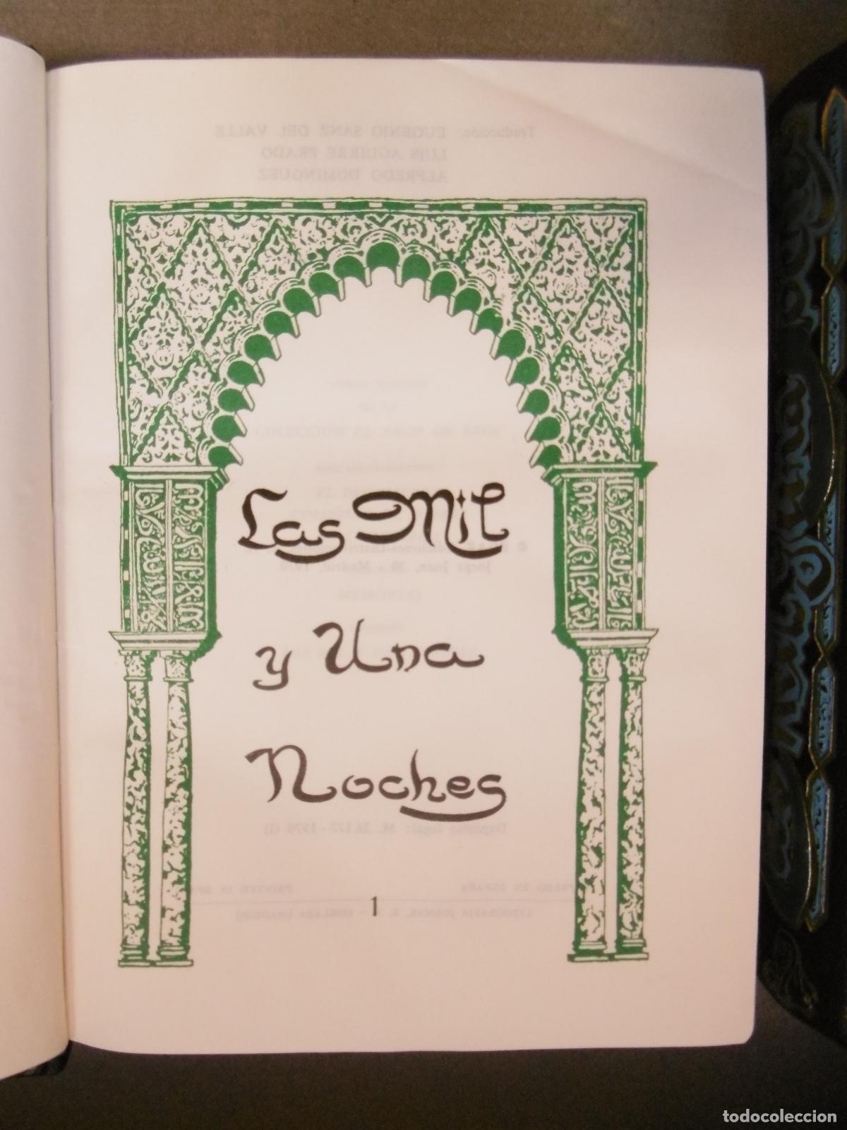 Libros: LAS MIL Y UNA NOCHES. 2 vol. - Foto 2