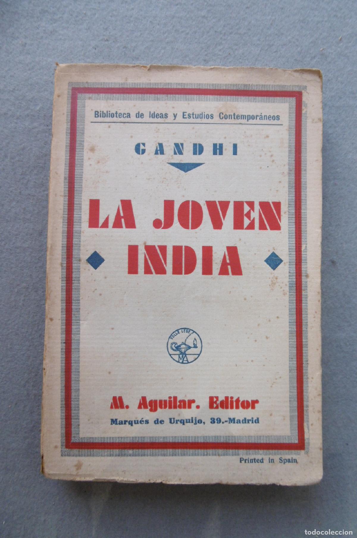 Libros: LA JOVEN INDIA. - GANDHI. - Foto 1