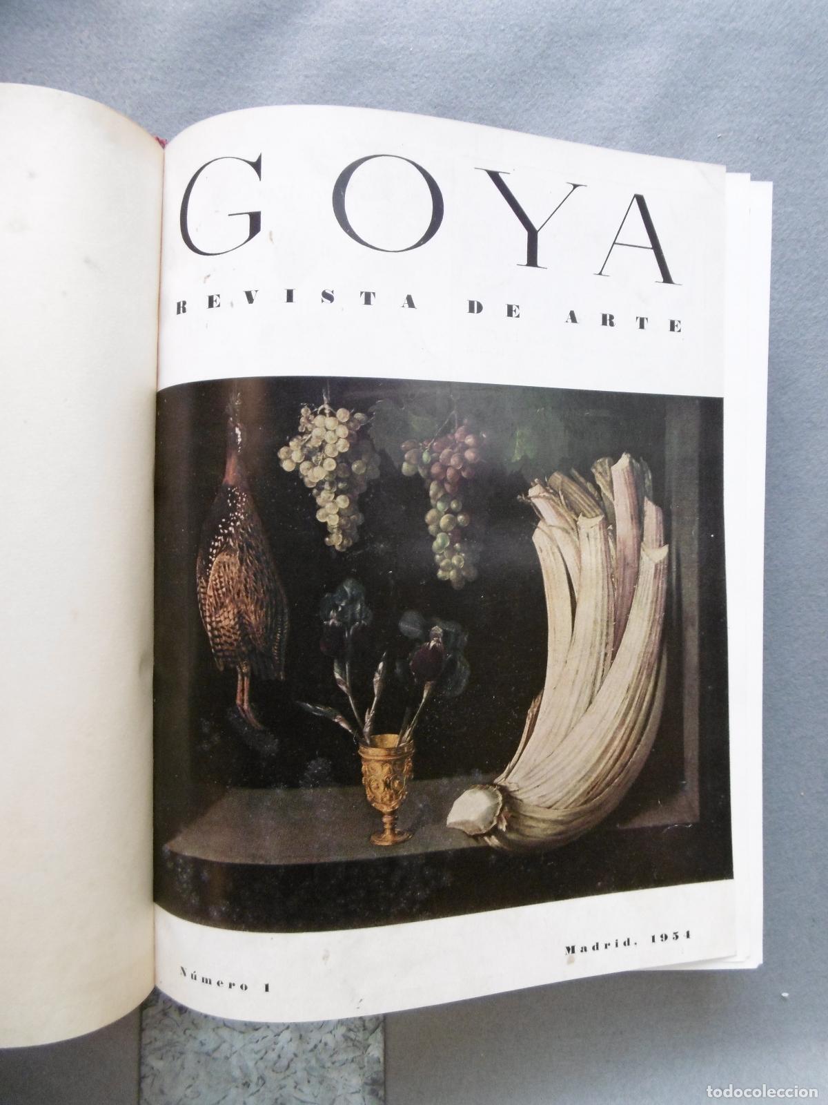 Libros: GOYA. Revista de arte. N&uacute;meros del 1 al 15. - Foto 1