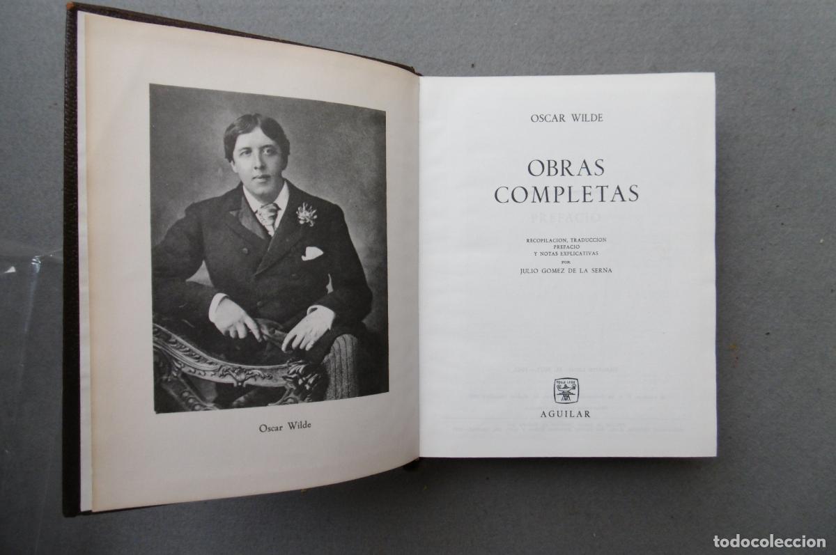 Libros: OBRAS COMPLETAS. - WILDE, OSCAR. - Foto 2